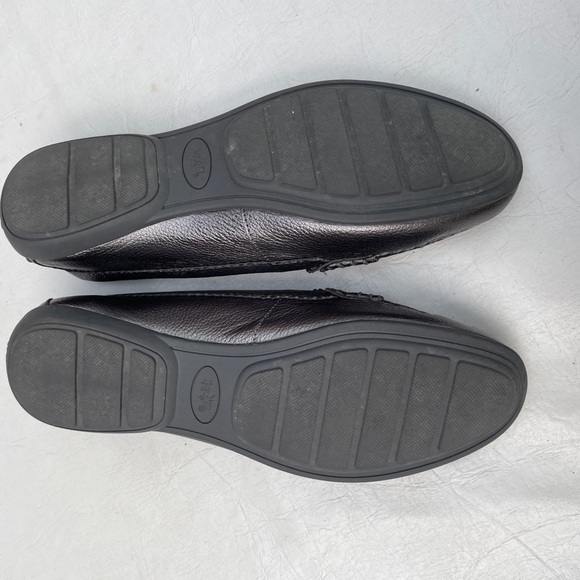 Coach Pewter Loafers 9.5 39.5 - Picture 6 of 9